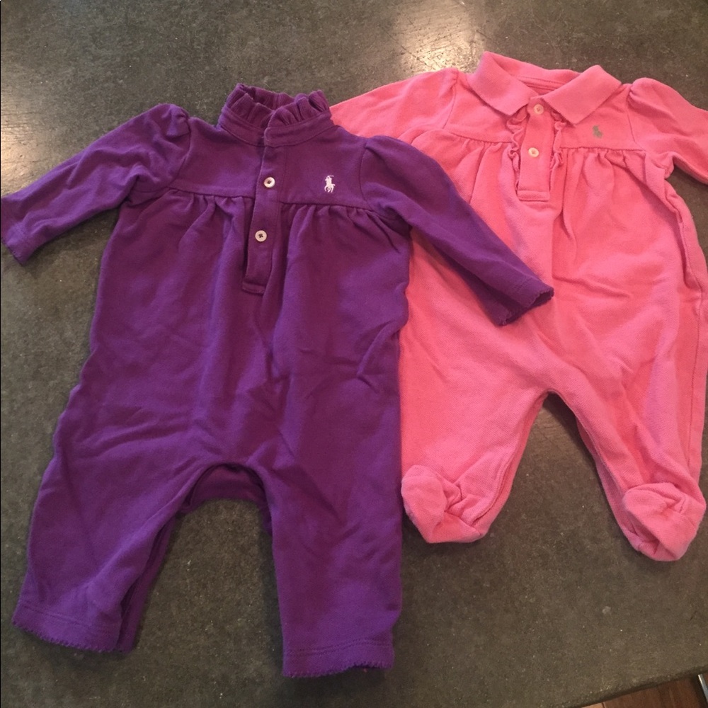Bundle of Ralph Lauren onesies (3months)